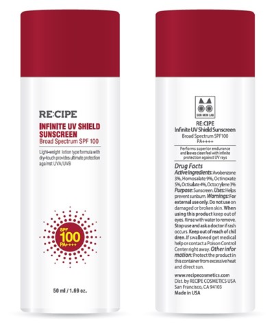 Bottle (Recipe Infinite Uv Shield Sun B(0191))